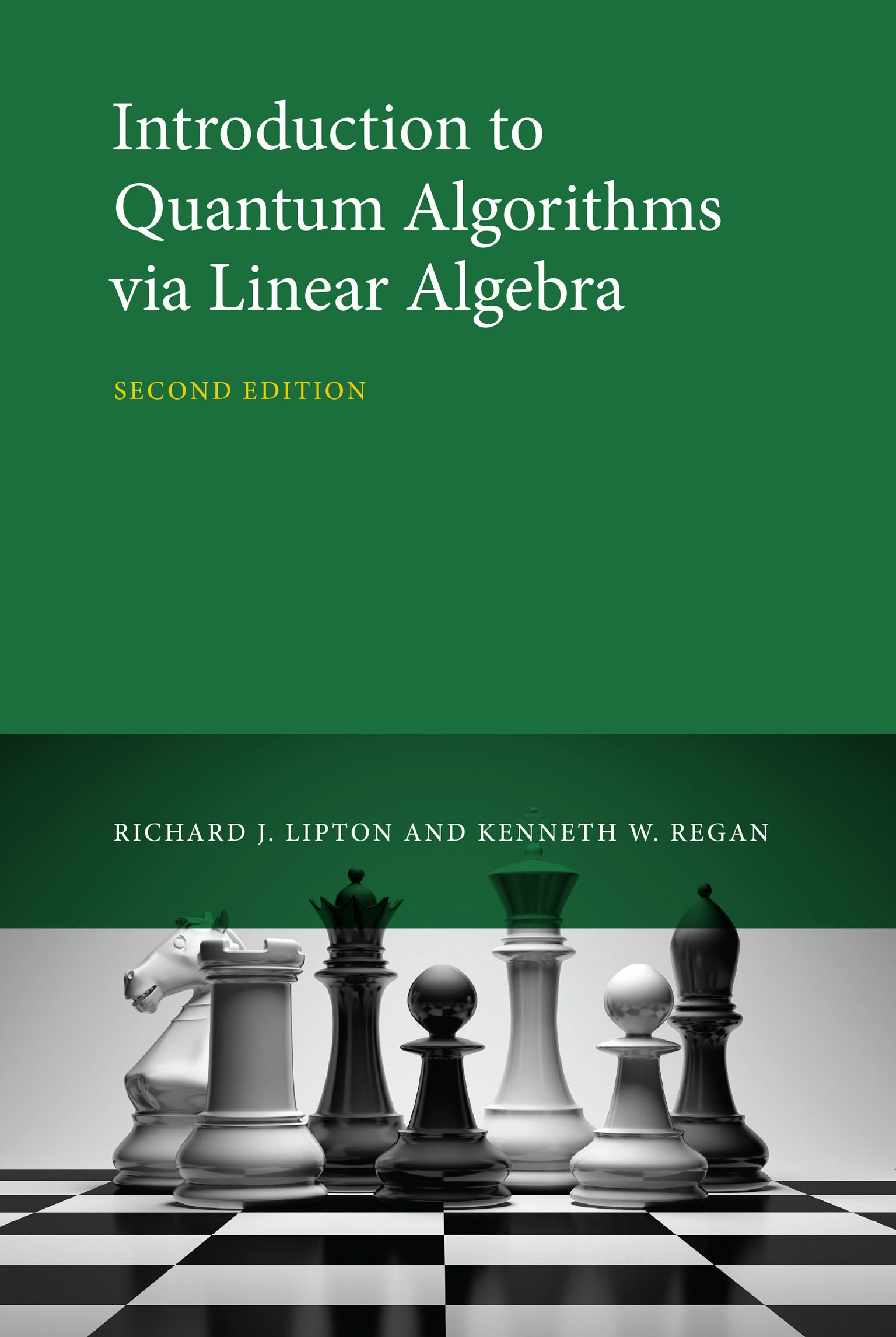 Introduction to Quantum Algorithms via Linear Algebra book cover